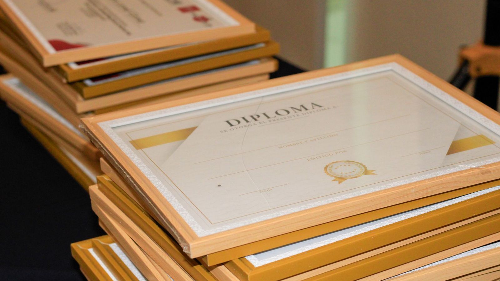La remise d'un diplôme